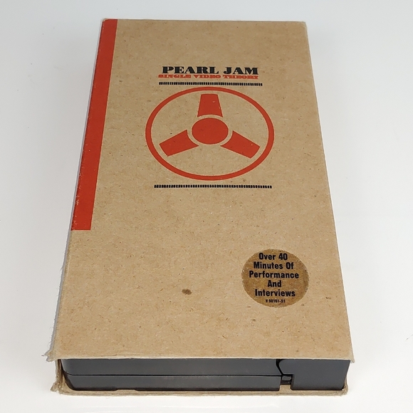 Sony Media Pearl Jam Single Video Theory Vhs Poshmark